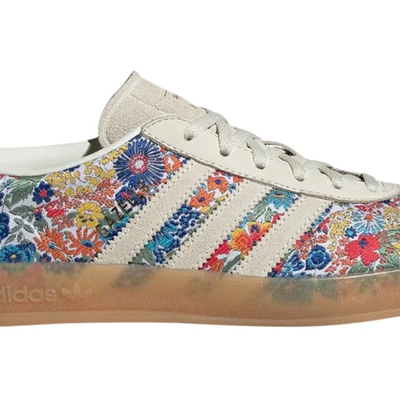 Adidas X London Liberty Gazelle Indoor "Floral Embroidery" - Picture 3 of 8